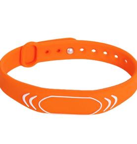 Kaksivärinen RFID-silikoninen älykäs ranneke