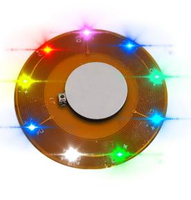 NFC passiivinen valoa lähettävä siru induktio valoa emittoiva kortti monivärinen valinnainen LED paljas siru älyvalo