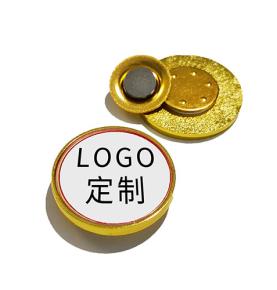 NFC antimetallinen magneettimerkki pyöreä merkki ruostumattomasta teräksestä valmistettu magneetti älykäs induktioyritys rintakoru