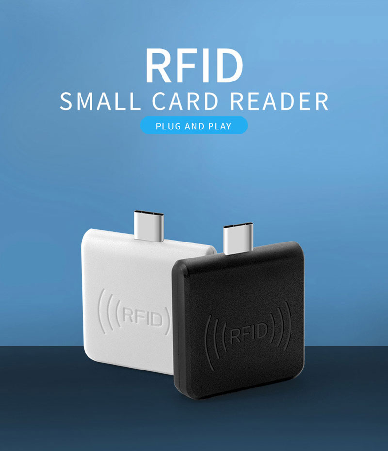 Taajuus 13,56 MHz Android-puhelimen mikrosirun RFID-lukija