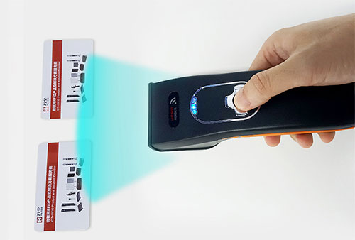 Kannettava metri 0 säädettävä etäisyys 8 960 MHz 30 dBm kädessä pidettävä UHF RFID -lukija varastolle 7