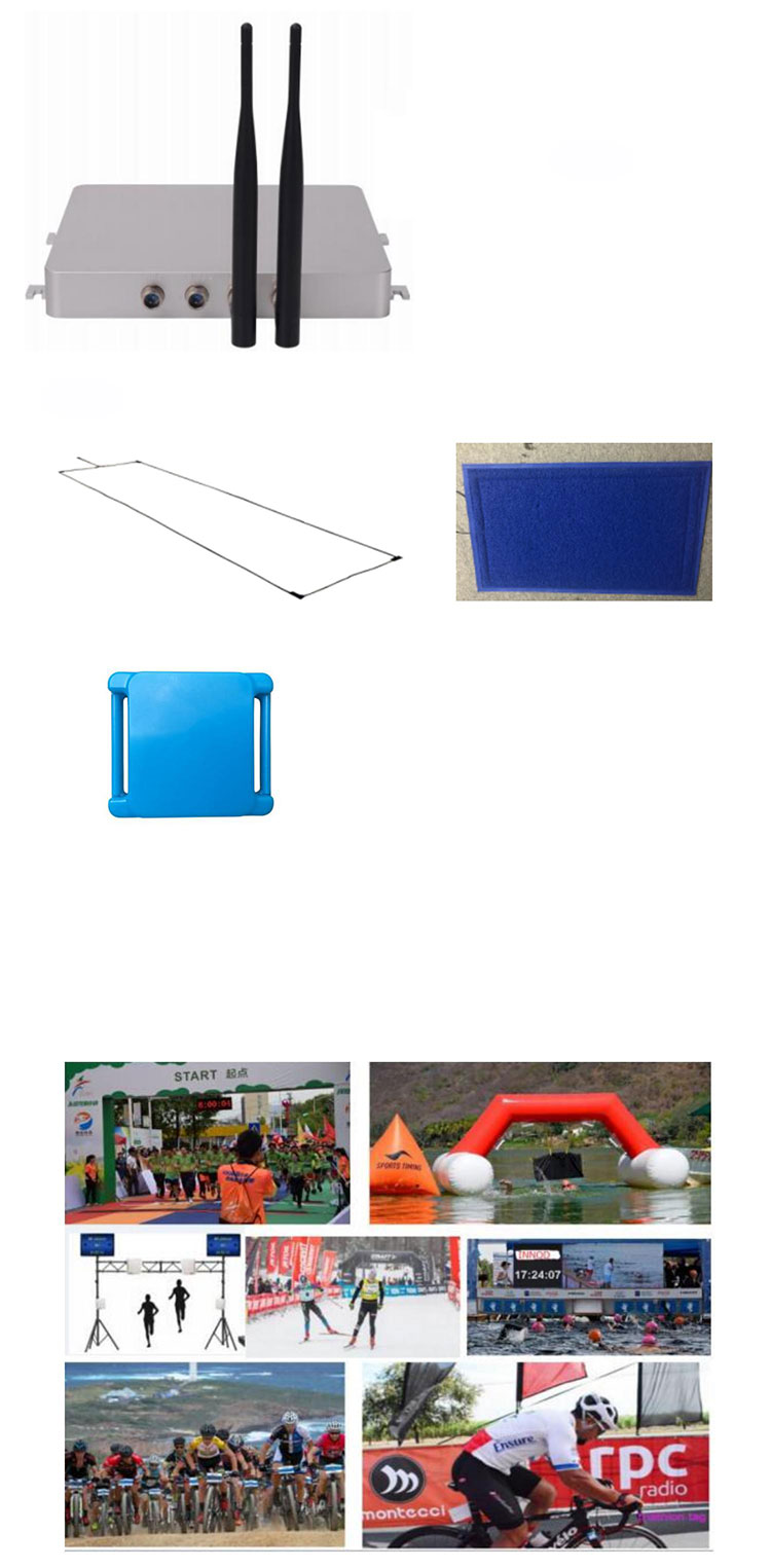 RFID UHF Sports Event Management Radio Frequency Ident2 Marathon Active Identification. G ajoituskortinlukija 3